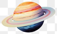 PNG  Saturn astronomy planet shape. AI generated Image by rawpixel.