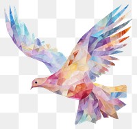PNG  Dove painting animal bird. AI generated Image by rawpixel.