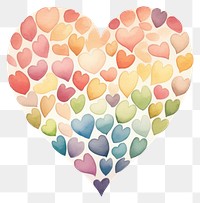 PNG Heart backgrounds drawing white background