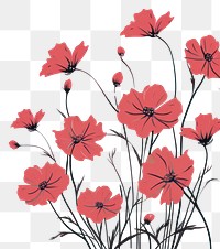PNG Flower backgruon pattern plant petal. AI generated Image by rawpixel.