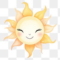 PNG Sun drawing white background creativity. AI generated Image by rawpixel.