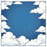PNG White clouds backgrounds blue sky. AI generated Image by rawpixel.