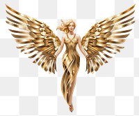 PNG Angel adult gold  