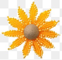 PNG Sun yellow brooch yellow background. AI generated Image by rawpixel.