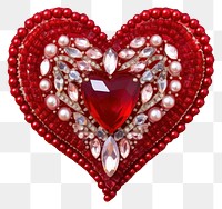 PNG Real heart jewelry brooch shape
