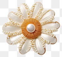 PNG Daisy brooch jewelry shape. AI generated Image by rawpixel.