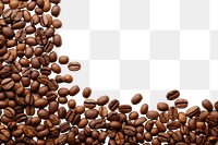 PNG  Coffee beans backgrounds refreshment freshness. AI generated Image by rawpixel.