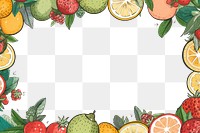 PNG Fruit backgrounds strawberry grapefruit. AI generated Image by rawpixel.
