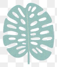 PNG Monstera plant leaf pattern. AI generated Image by rawpixel.