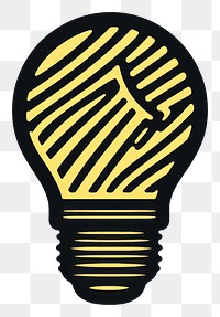 PNG Light blub lightbulb electricity illuminated. AI generated Image by rawpixel.