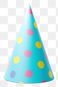 PNG Colorful party hat white background celebration anniversary. AI generated Image by rawpixel.