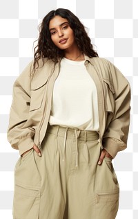 PNG  Streetwear overcoat sleeve jacket. AI generated Image by rawpixel.