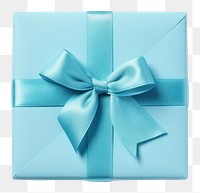PNG Gift blue white background anniversary. AI generated Image by rawpixel.