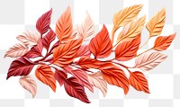 PNG Autumn leaves pattern art plant. AI generated Image by rawpixel.