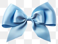 PNG Blue ribbon with bow white background celebration accessories. AI generated Image by rawpixel.