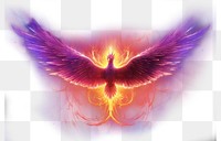 PNG Phoenix angel fire spirituality