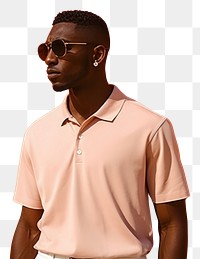 PNG Black male adult orange background architecture. AI generated Image by rawpixel.