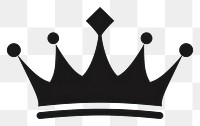 PNG Crown black white background accessories. AI generated Image by rawpixel.