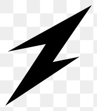 PNG Lightning symbol white sign. AI generated Image by rawpixel.