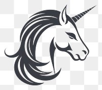 PNG Unicorn head animal mammal horse. AI generated Image by rawpixel.