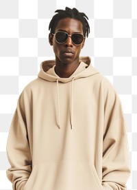 PNG  Sweatshirt sunglasses hood outerwear. AI generated Image by rawpixel.