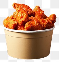 PNG Korean fried chicken food container freshness. AI generated Image by rawpixel.