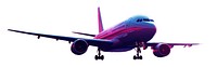 PNG Airplane aircraft airliner outdoors. AI generated Image by rawpixel.