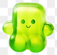 PNG Cute cactus green candy jelly. AI generated Image by rawpixel.