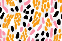 PNG Cheetah skin pattern backgrounds abstract creativity. AI generated Image by rawpixel.