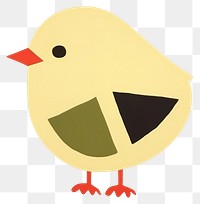 PNG  Abstract chick animal bird art. AI generated Image by rawpixel.