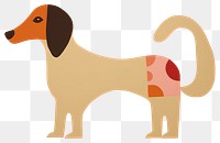 PNG Abstract dog cartoon animal mammal. AI generated Image by rawpixel.
