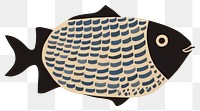 PNG  Abstract fish animal creativity moustache. AI generated Image by rawpixel.