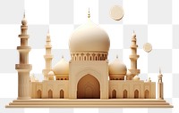 PNG Ramadan architecture calligraphy crescent. AI generated Image by rawpixel.