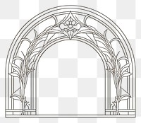 PNG  Circle frame arch architecture art. AI generated Image by rawpixel.