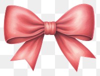 PNG Ribbon bow red white background. AI generated Image by rawpixel.