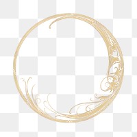 PNG Art nouveau circle photography crescent. AI generated Image by rawpixel.