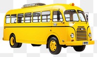 PNG Coach vehicle yellow wheel. AI generated Image by rawpixel.
