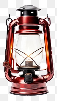 PNG Camping lantern lamp white background illuminated. AI generated Image by rawpixel.