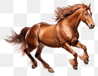 PNG Horse horse stallion mammal. AI generated Image by rawpixel.