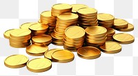 PNG Coins money gold backgrounds. 