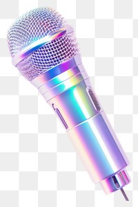 PNG  Recording microphone white background performance technology. AI generated Image by rawpixel.