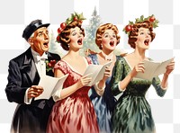 PNG Christmas song adult art togetherness