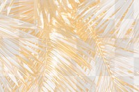 PNG Palm tree texture gold backgrounds chandelier. AI generated Image by rawpixel.