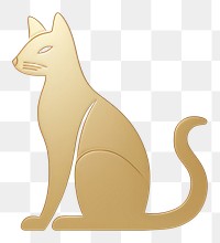 PNG  Cat icon animal mammal pet. AI generated Image by rawpixel.