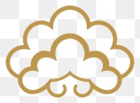 PNG Cloud icon white dynamite weaponry. AI generated Image by rawpixel.