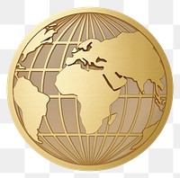 PNG  Earth icon planet globe technology. AI generated Image by rawpixel.