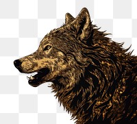 PNG  Wolf animal mammal pet. AI generated Image by rawpixel.