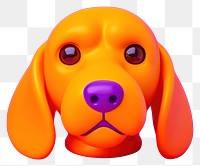 PNG Dog animal purple pet. AI generated Image by rawpixel.