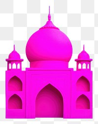 PNG Taj mahal architecture building dome. AI generated Image by rawpixel.