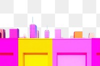 PNG Cityscape architecture landscape building. AI generated Image by rawpixel.